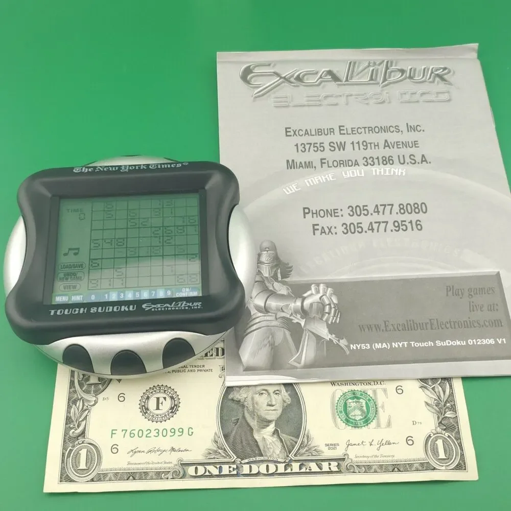 Excalibur touch sudoku
